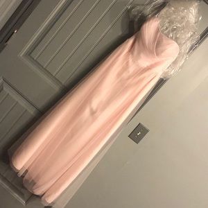 Blush Bridesmaid Dress